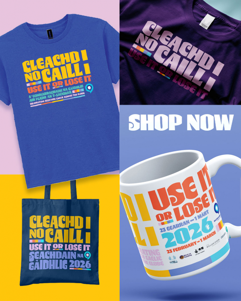 Branded mugs, notepads and tote bags